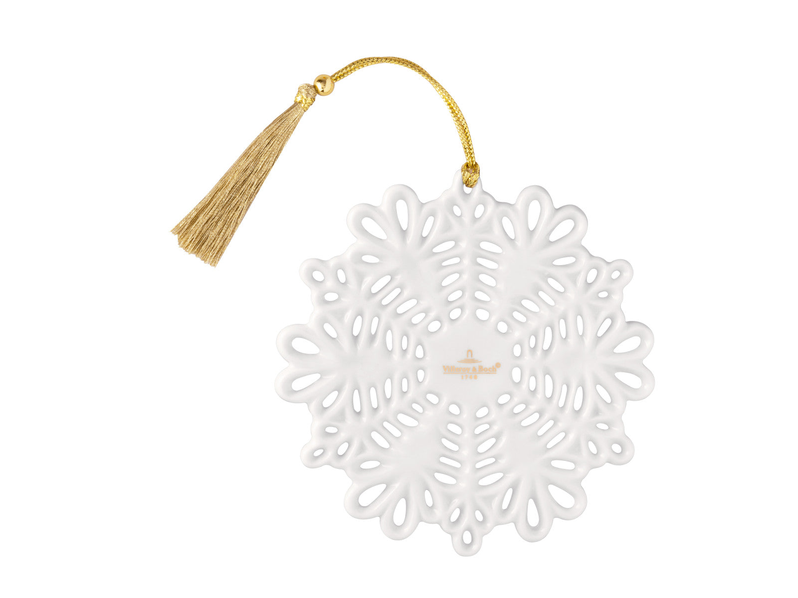 Villeroy & Boch Christmas Classics Ornament Schneeflocke 10cm Freisteller1