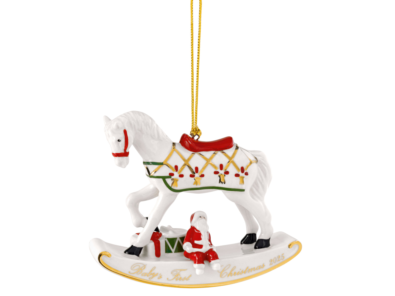 Villeroy & Boch Christmas Classics Ornament Schaukelpferd 2025 Freisteller 1
