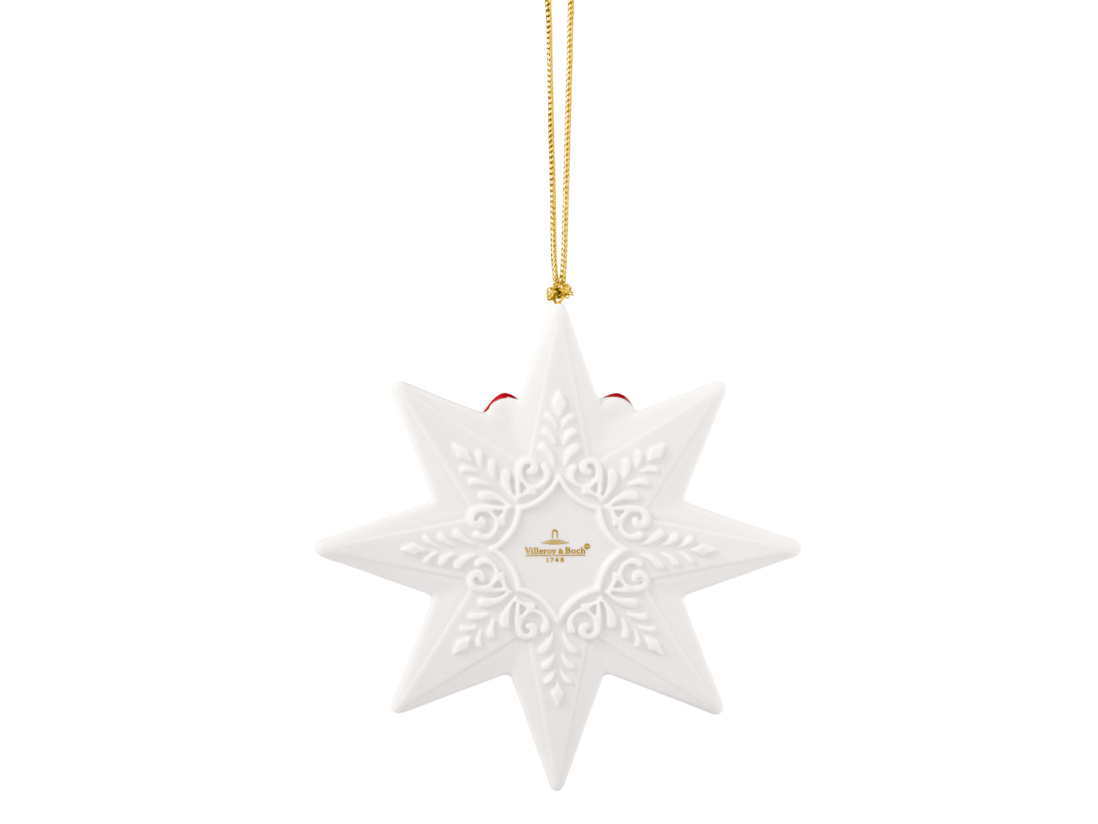 Villeroy & Boch Christmas Classics Ornament Stern 2025 Freisteller 2