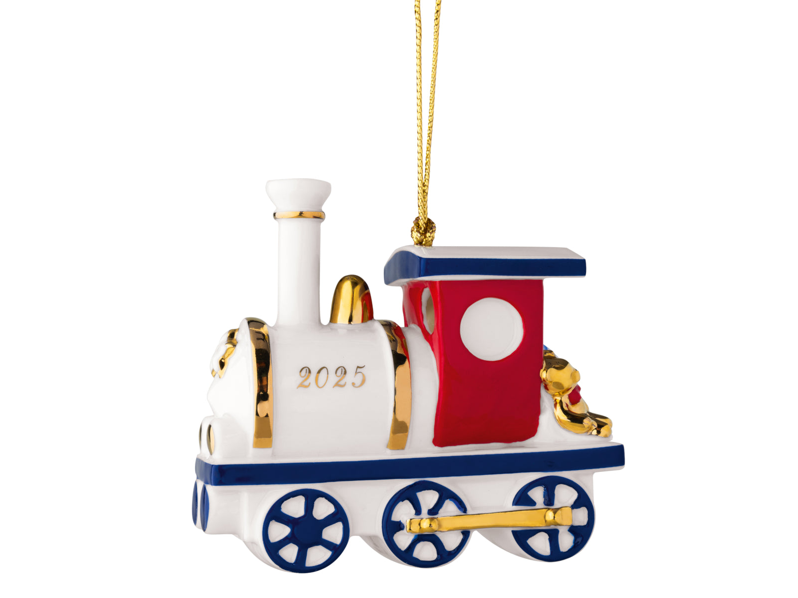 Villeroy & Boch Christmas Classics Ornament Lokomotive 2025 Freisteller 1