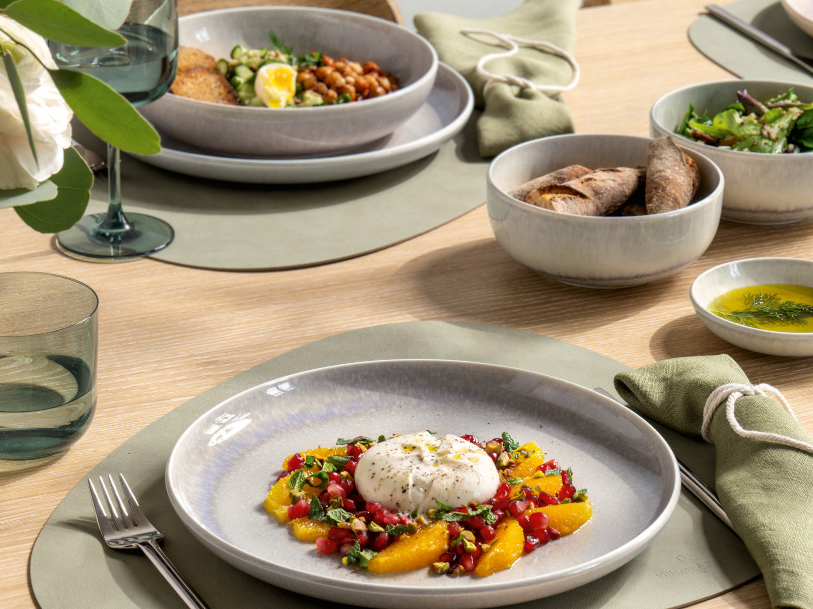 like. by Villeroy & Boch Perlemor Sand Frühstücksteller 20cm Lifestyle 8