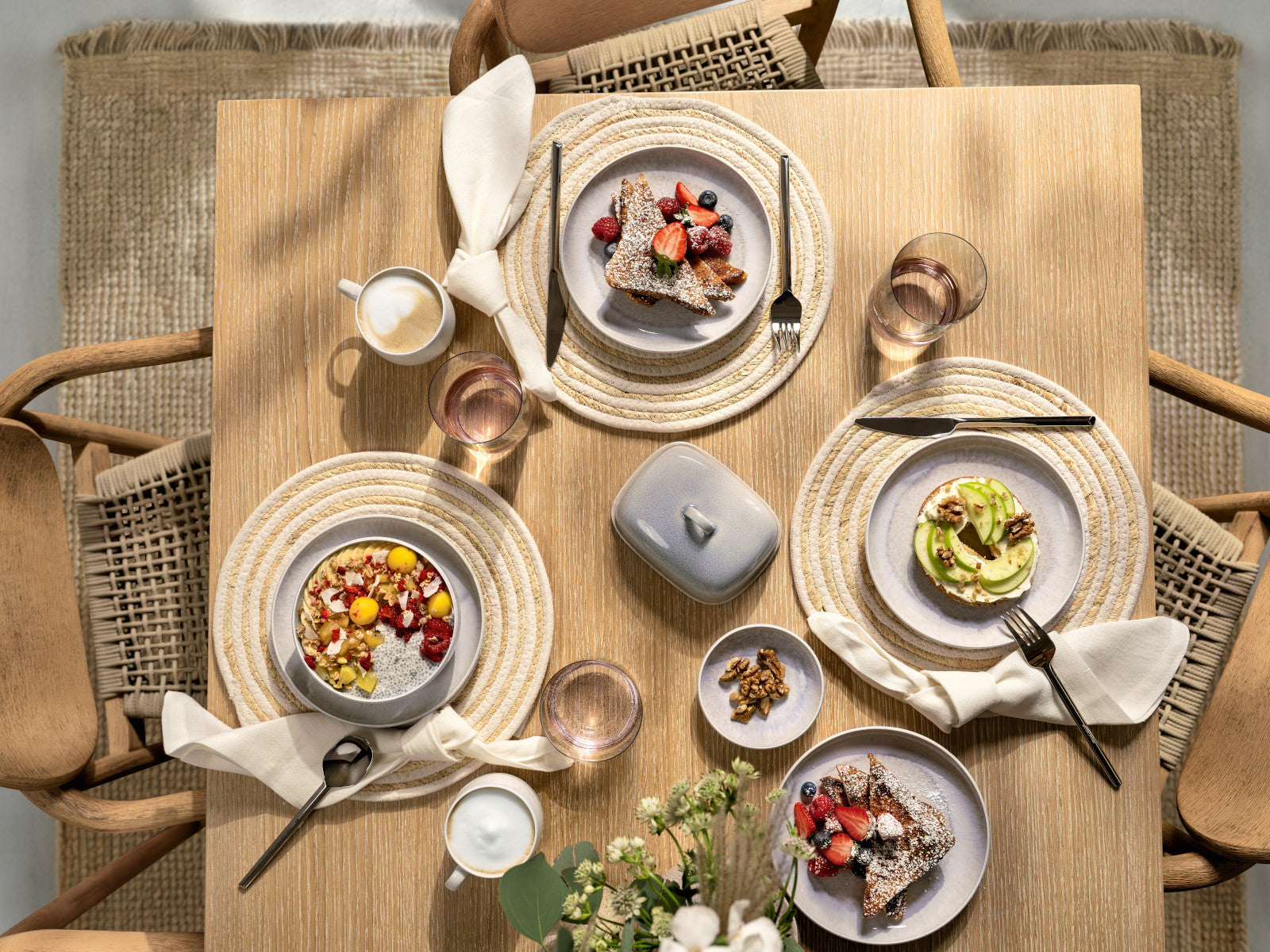 like. by Villeroy & Boch Perlemor Sand Frühstücksteller 20cm Lifestyle 10