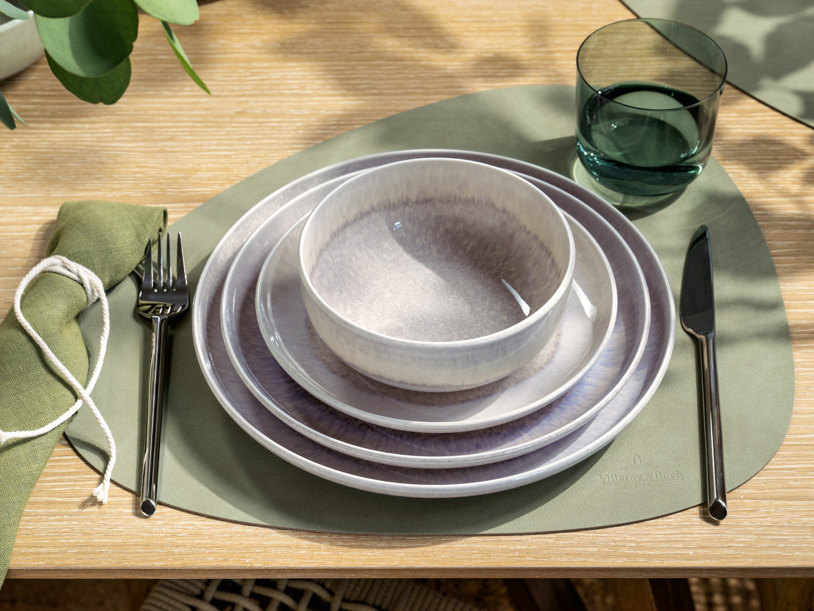 like. by Villeroy & Boch Perlemor Sand Frühstücksteller 20cm Lifestyle 5