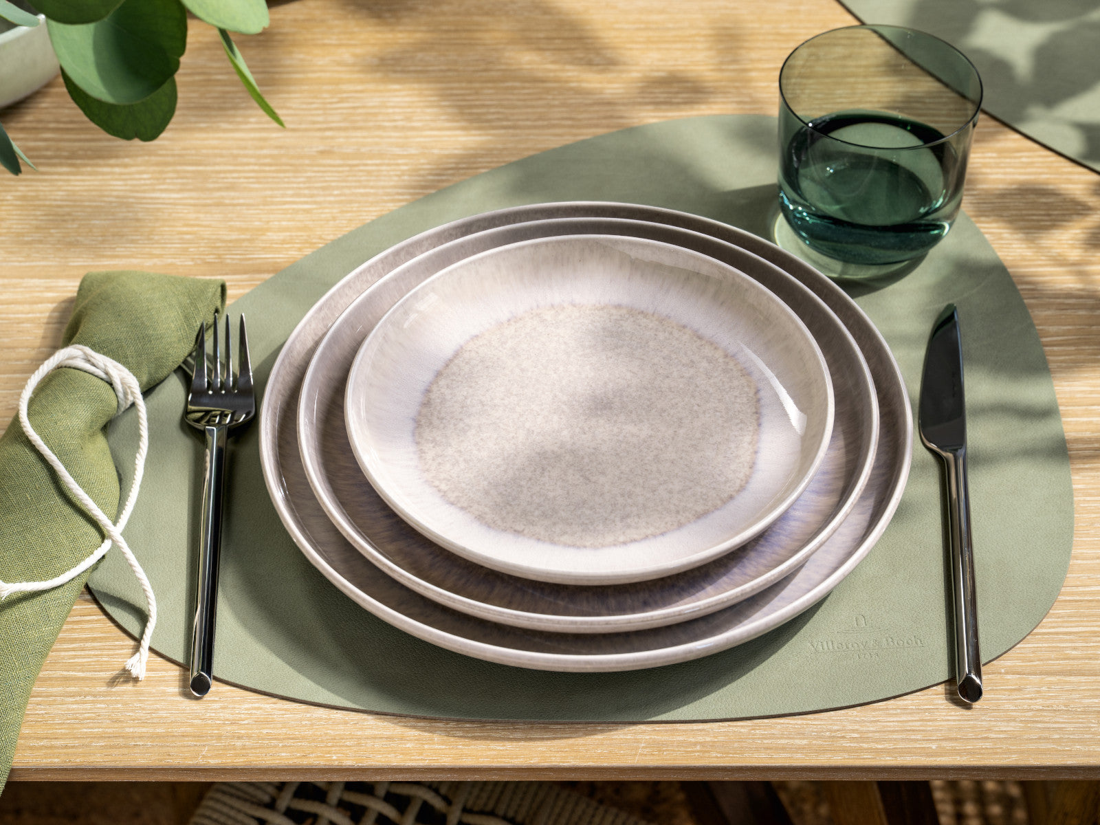 like. by Villeroy & Boch Perlemor Sand Frühstücksteller 20cm Lifestyle 2