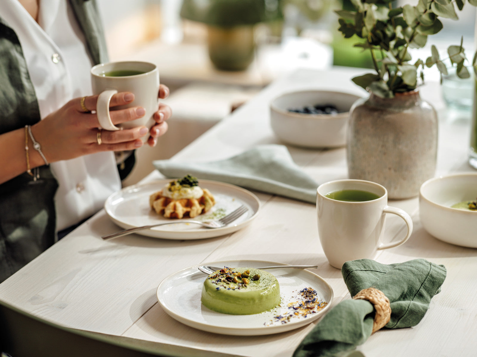 like Villeroy & Boch Crafted Cotton Kaffeeobertasse 0,25l Set6 Lifestyle1