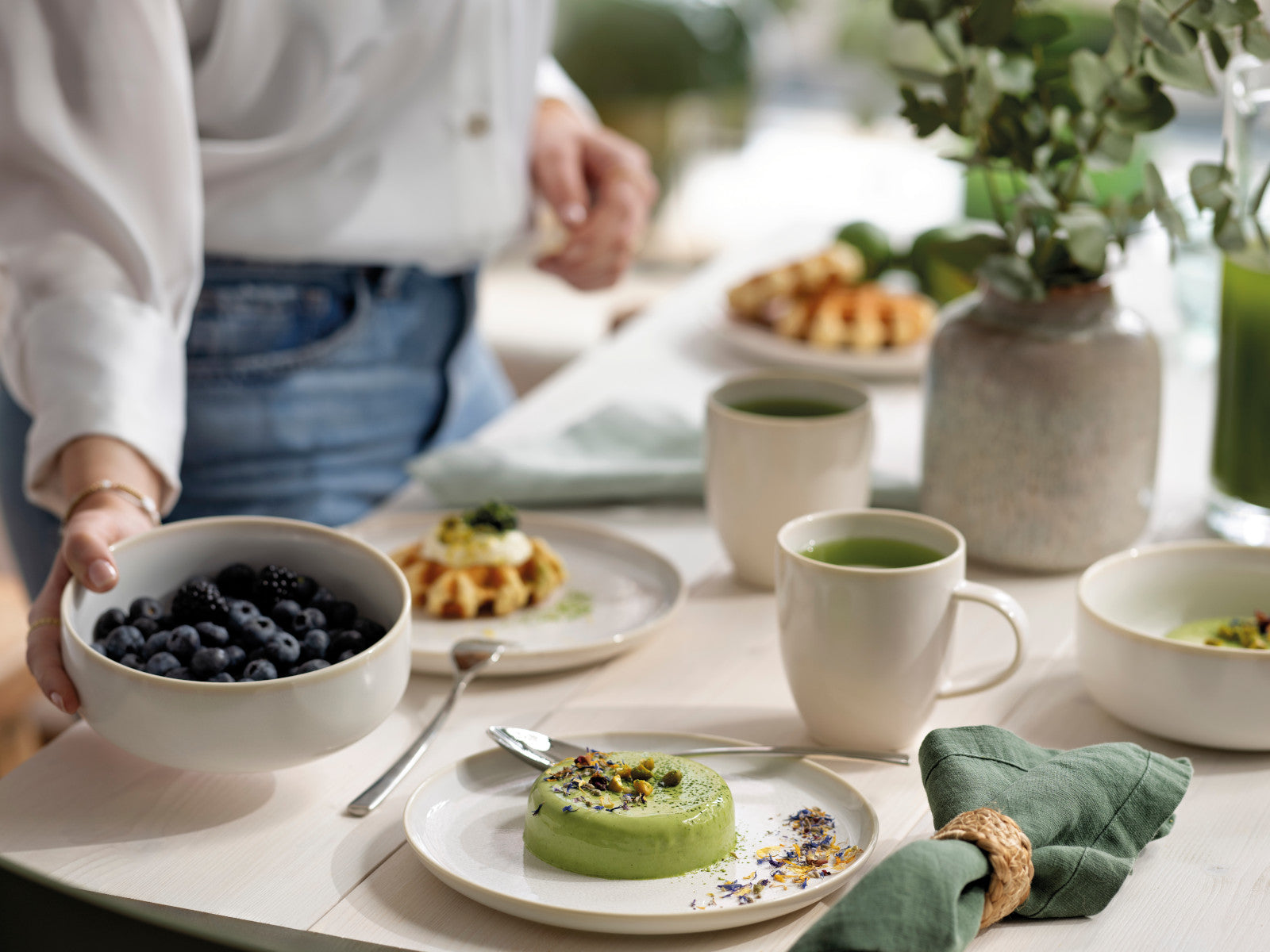 like Villeroy & Boch Crafted Cotton Kaffeeuntertasse 15cm Set6 Lifestyle2