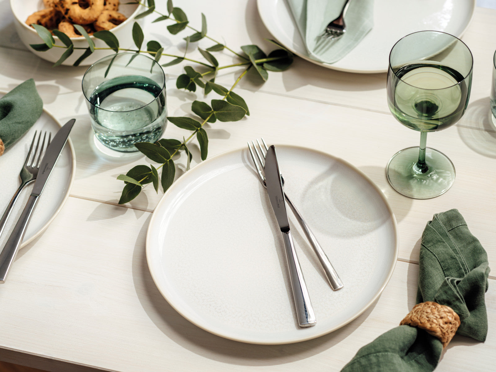 like Villeroy & Boch Crafted Cotton Speiseteller 26cm Set6 Lifestyle