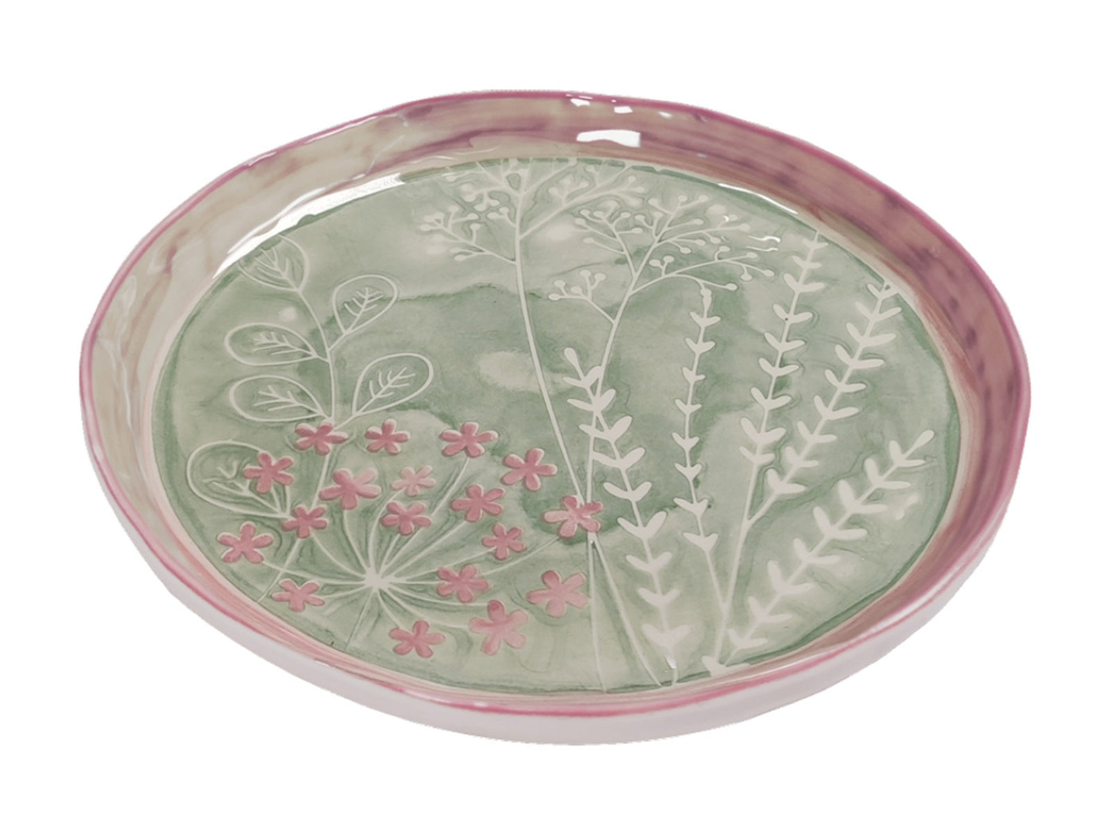 Vista Portuguese Bloom Dessertteller green 24cm - Produktbild 1