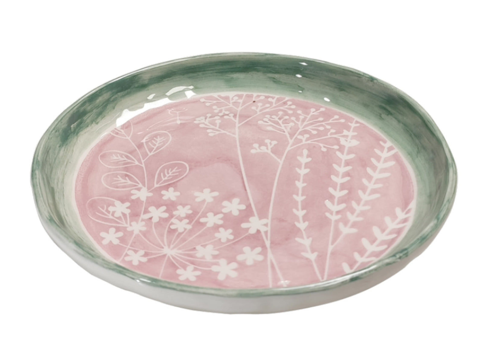 Vista Portuguese Bloom Brotteller rosé 19cm - Produktbild 1