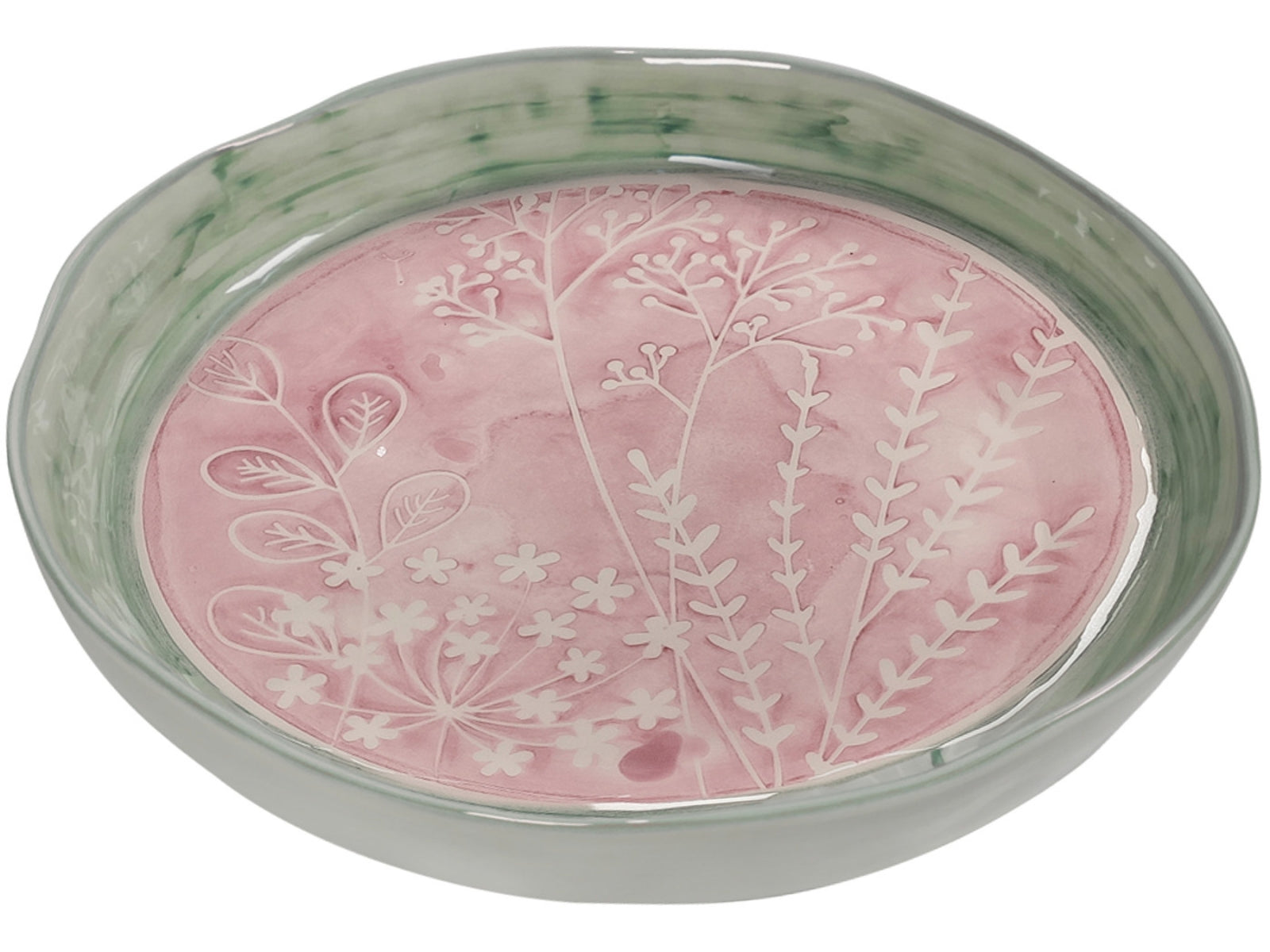Vista Portuguese Bloom Servierplatte rosé 30cm - Produktbild 1