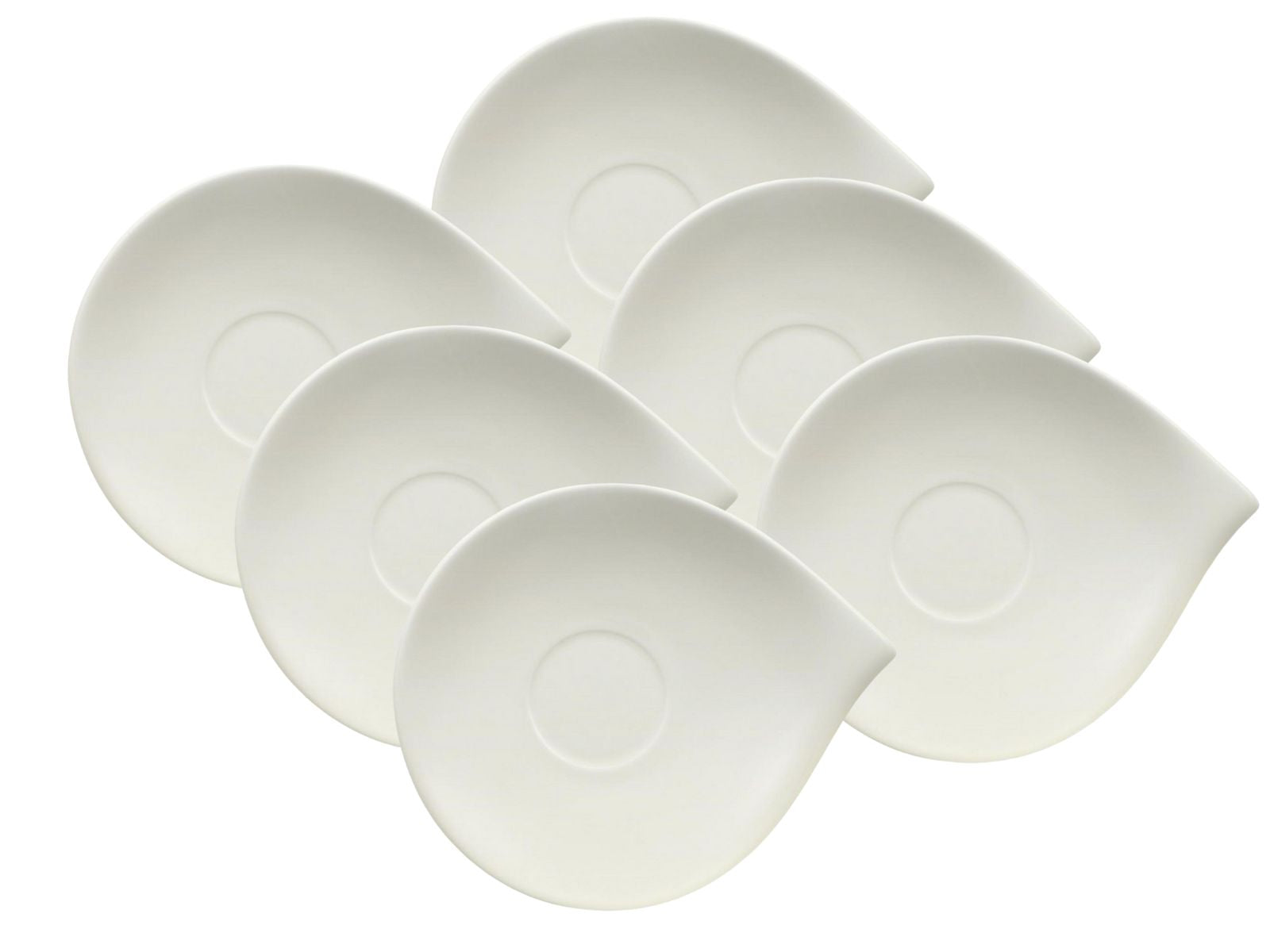 Villeroy & Boch Flow Mokka-/Espressountertasse 14cm Set6 Freisteller