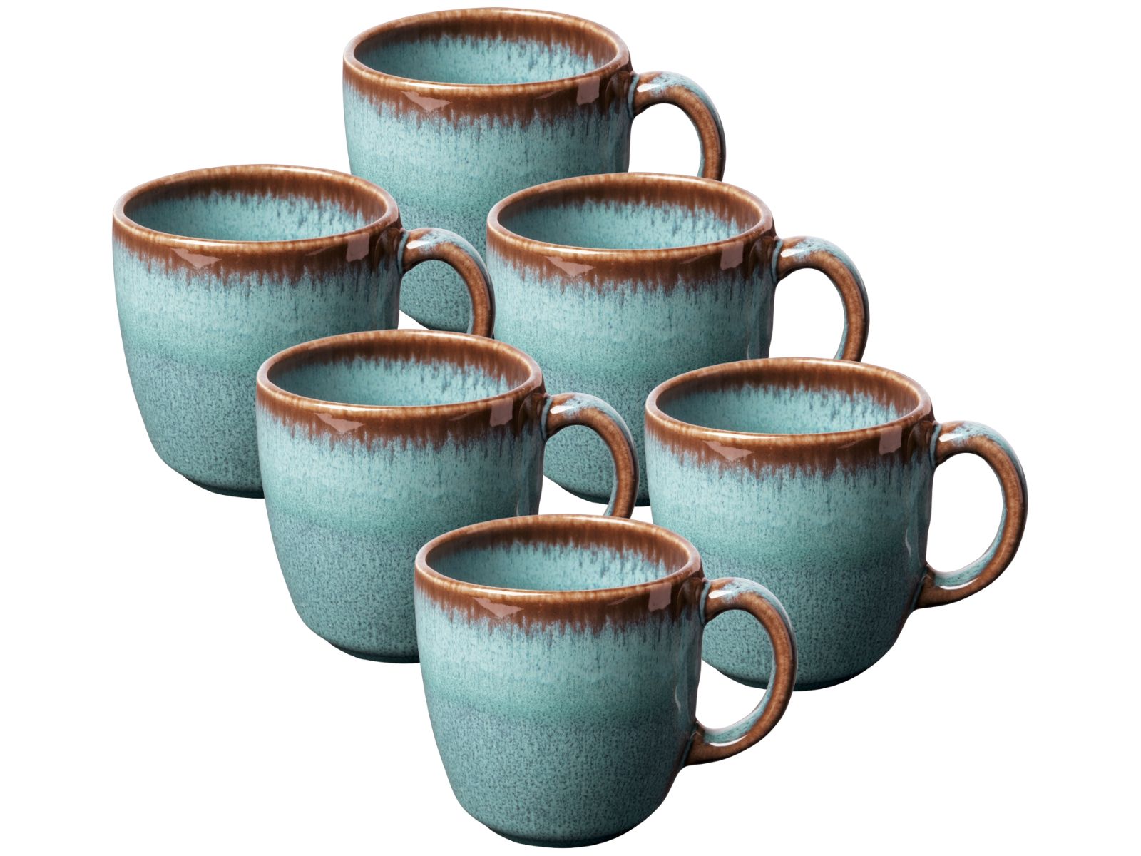 like Villeroy & Boch Lave glace Kaffeeobertasse 0,19l Set6 Freisteller