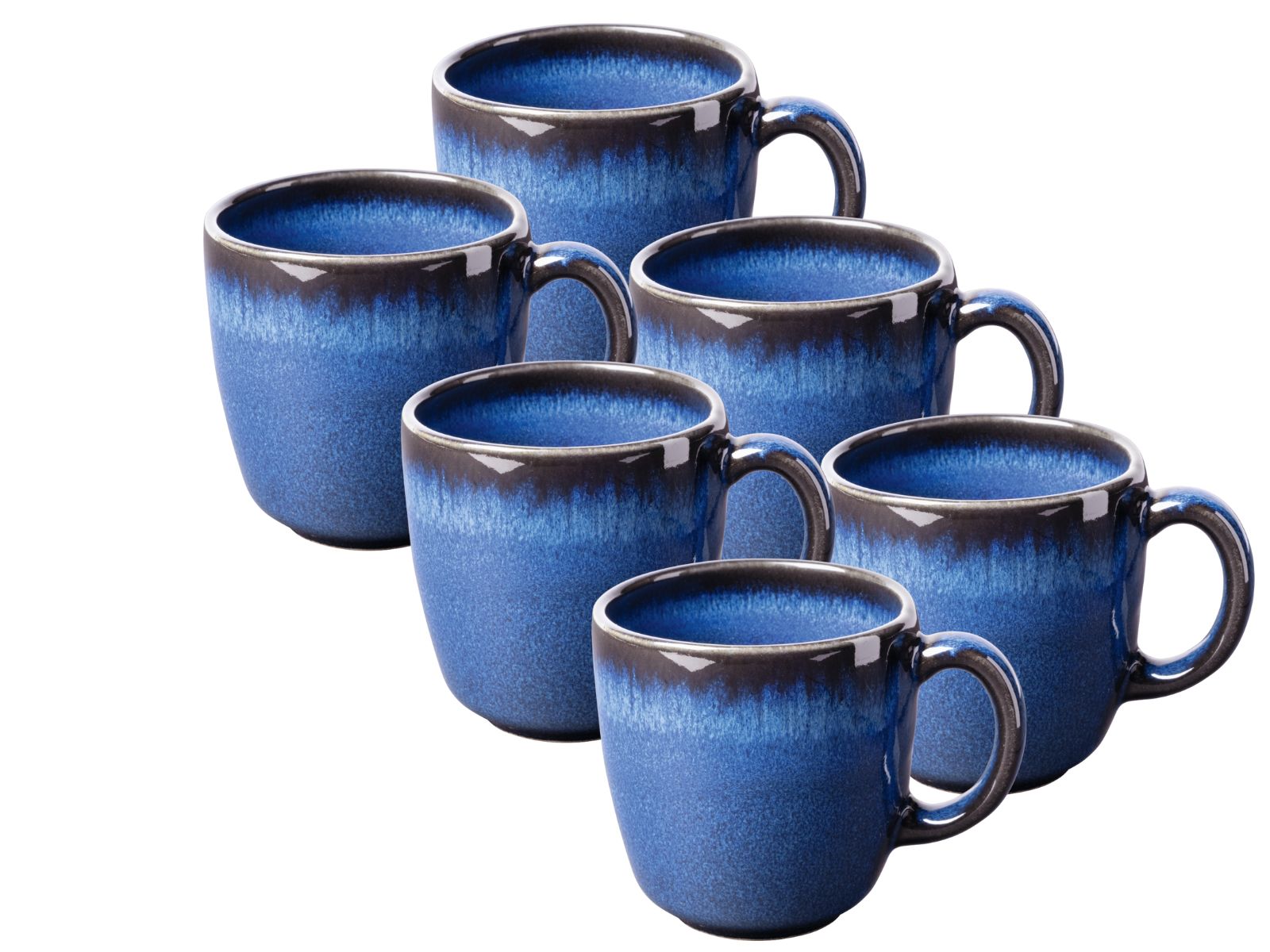 like Villeroy & Boch Lave bleu Kaffeeobertasse 0,19l Set6 Freisteller