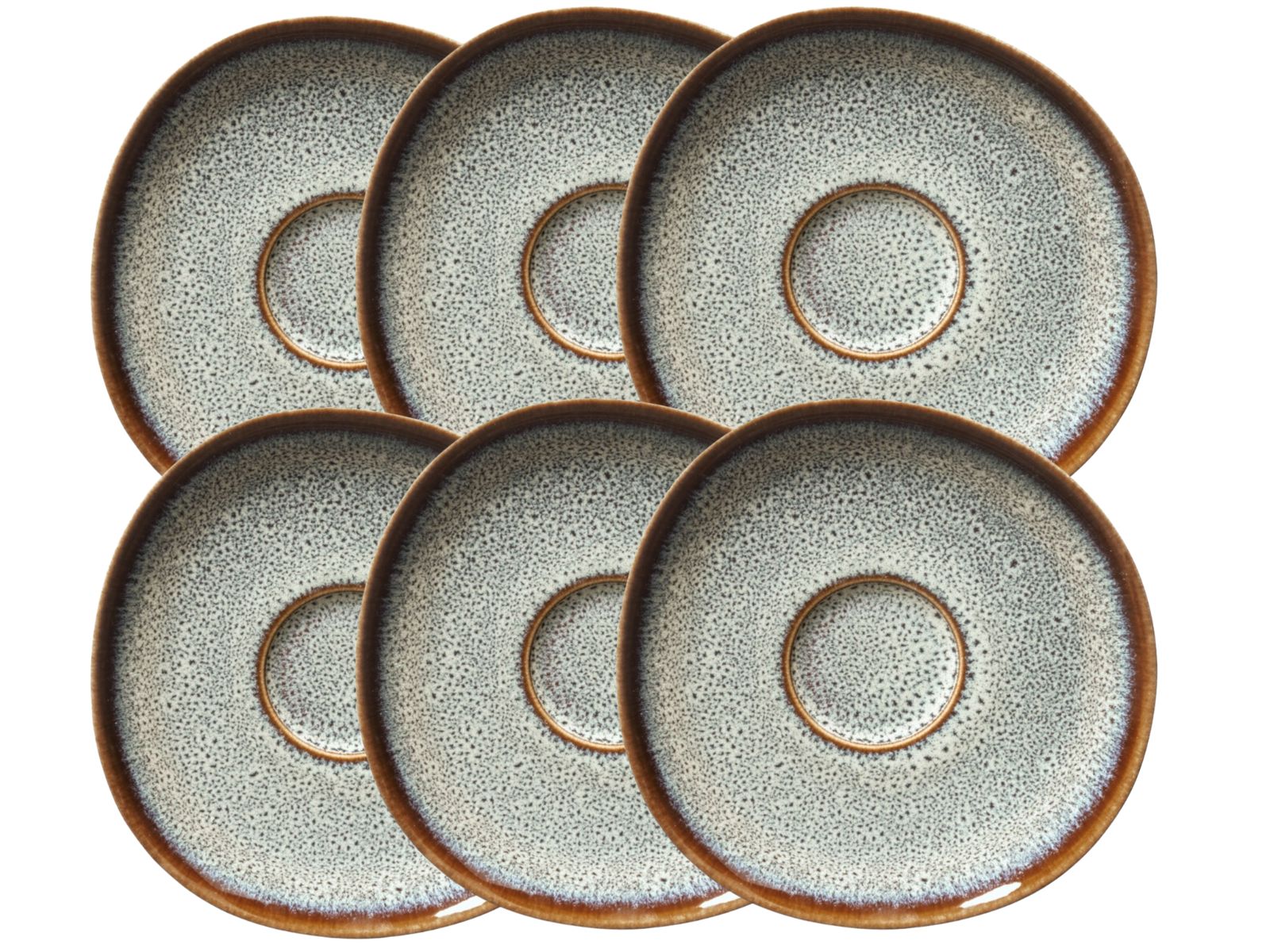 like Villeroy & Boch Lave beige Kaffeeuntertasse 15 cm Set6 Freisteller