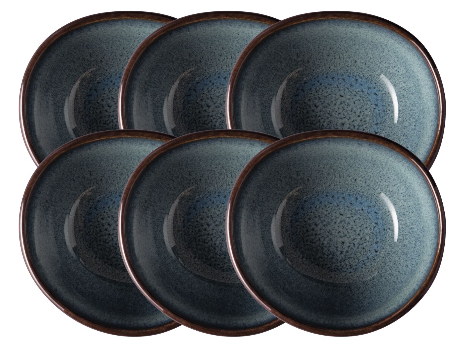 like Villeroy & Boch Lave gris Dipschälchen 10 x 6 cm Set6 Freisteller