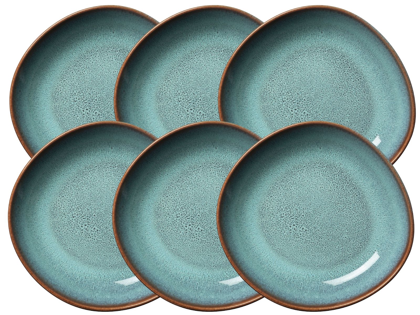 like Villeroy & Boch Lave glace Schale flach klein 22 cm Set6 Freisteller