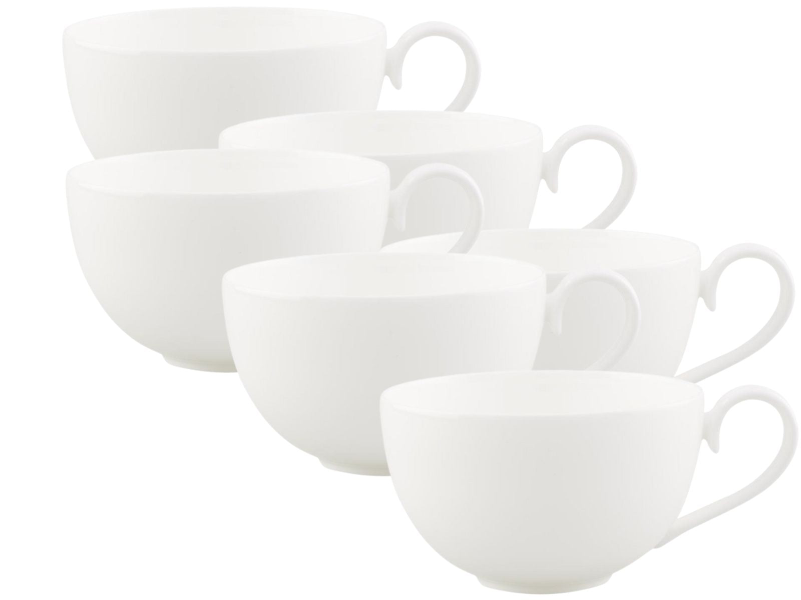 Villeroy & Boch Royal Café au lait Obertasse XL 0,5l Set6 Freisteller