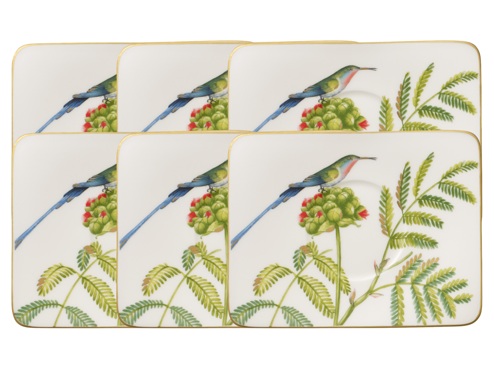 Villeroy & Boch Amazonia Kaffeeuntertasse 17 x 14 cm Set6 - Produktbild 1