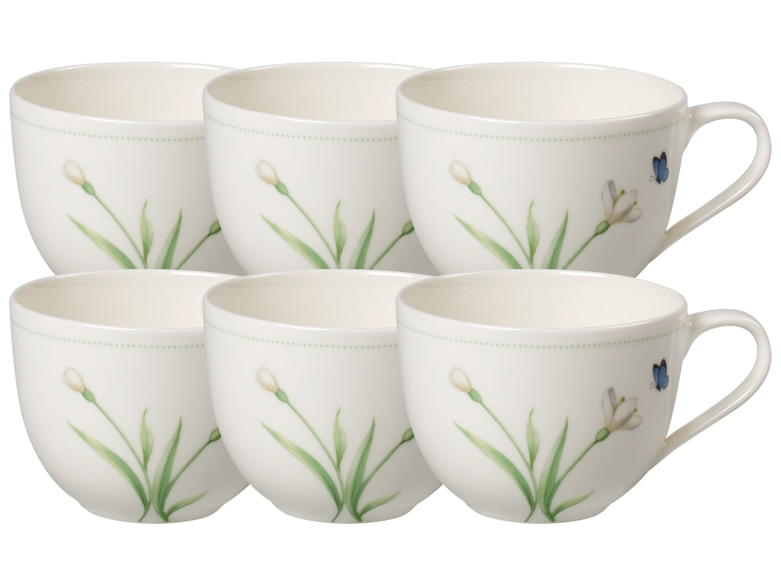 Villeroy & Boch Colourful Spring Kaffee-Obertasse 0,23l Set6