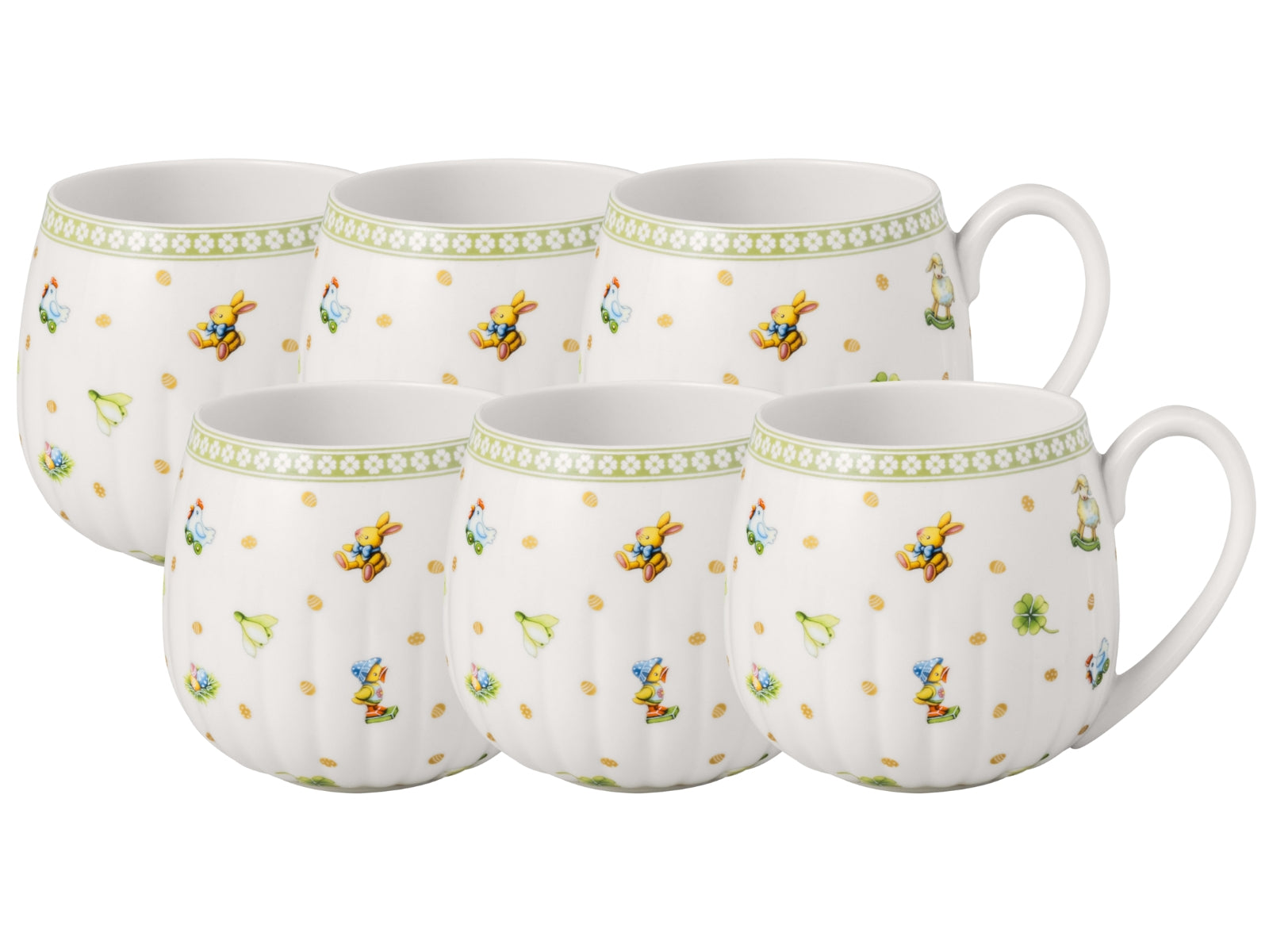 Villeroy & Boch Easter Delight Henkelbecher 0,35l Set6 Freisteller 1