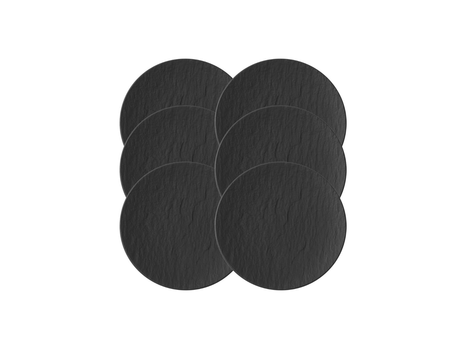 Villeroy & Boch Manufacture Rock Brotteller 16 cm Set6