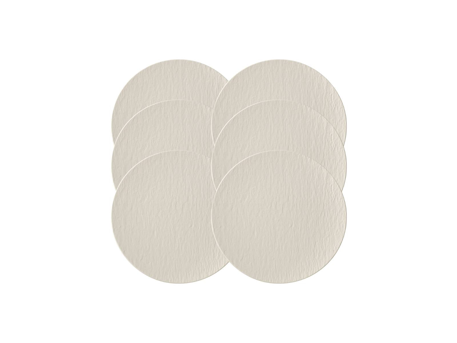 Villeroy & Boch Manufacture Rock blanc Universalteller Coupe Set6