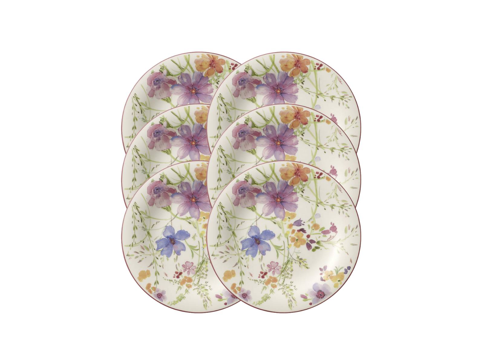 Villeroy & Boch Mariefleur Basic Frühstücksteller 21 cm Set6