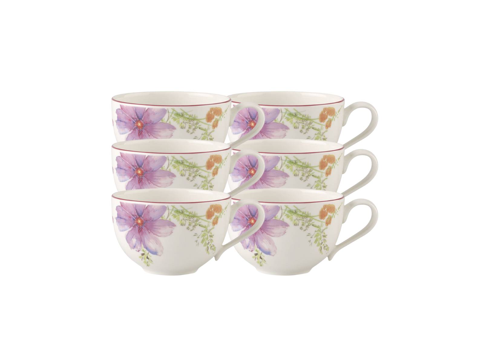 Villeroy & Boch Mariefleur Basic Kaffeeobertasse 0,25 l Set6