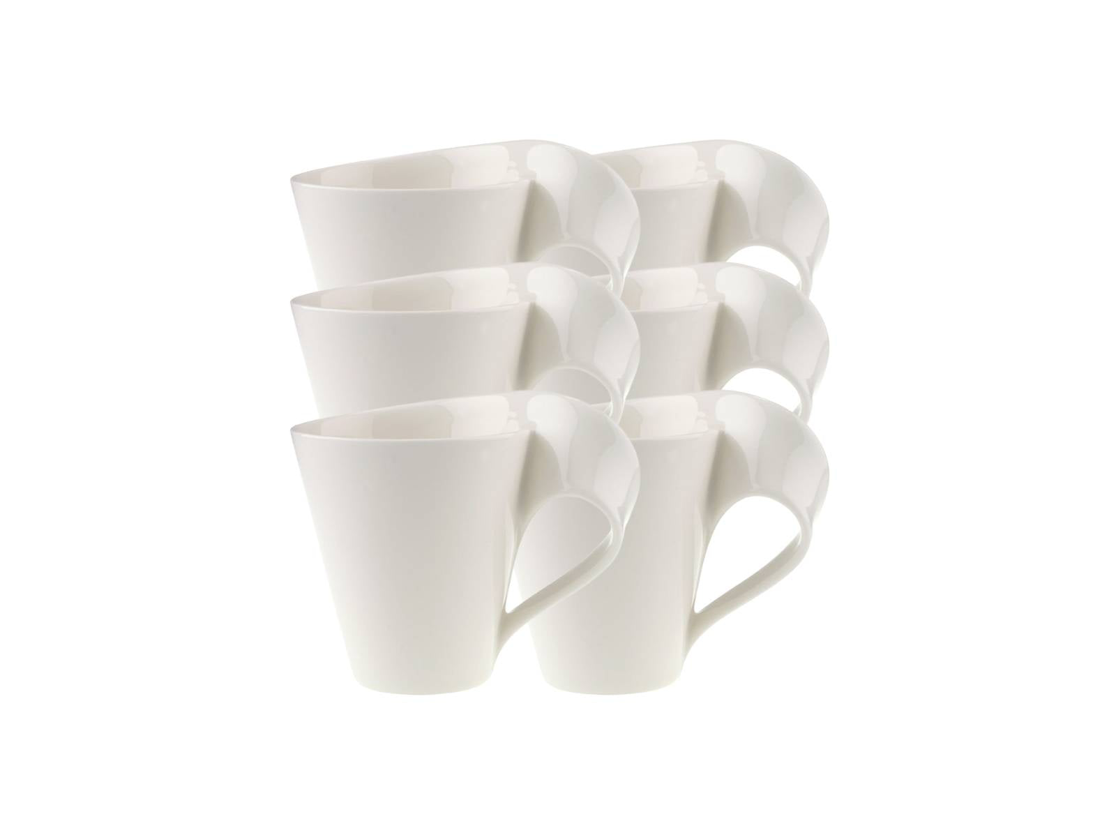 Villeroy & Boch New Wave Caffe Becher mit Henkel 0,3 l Set6