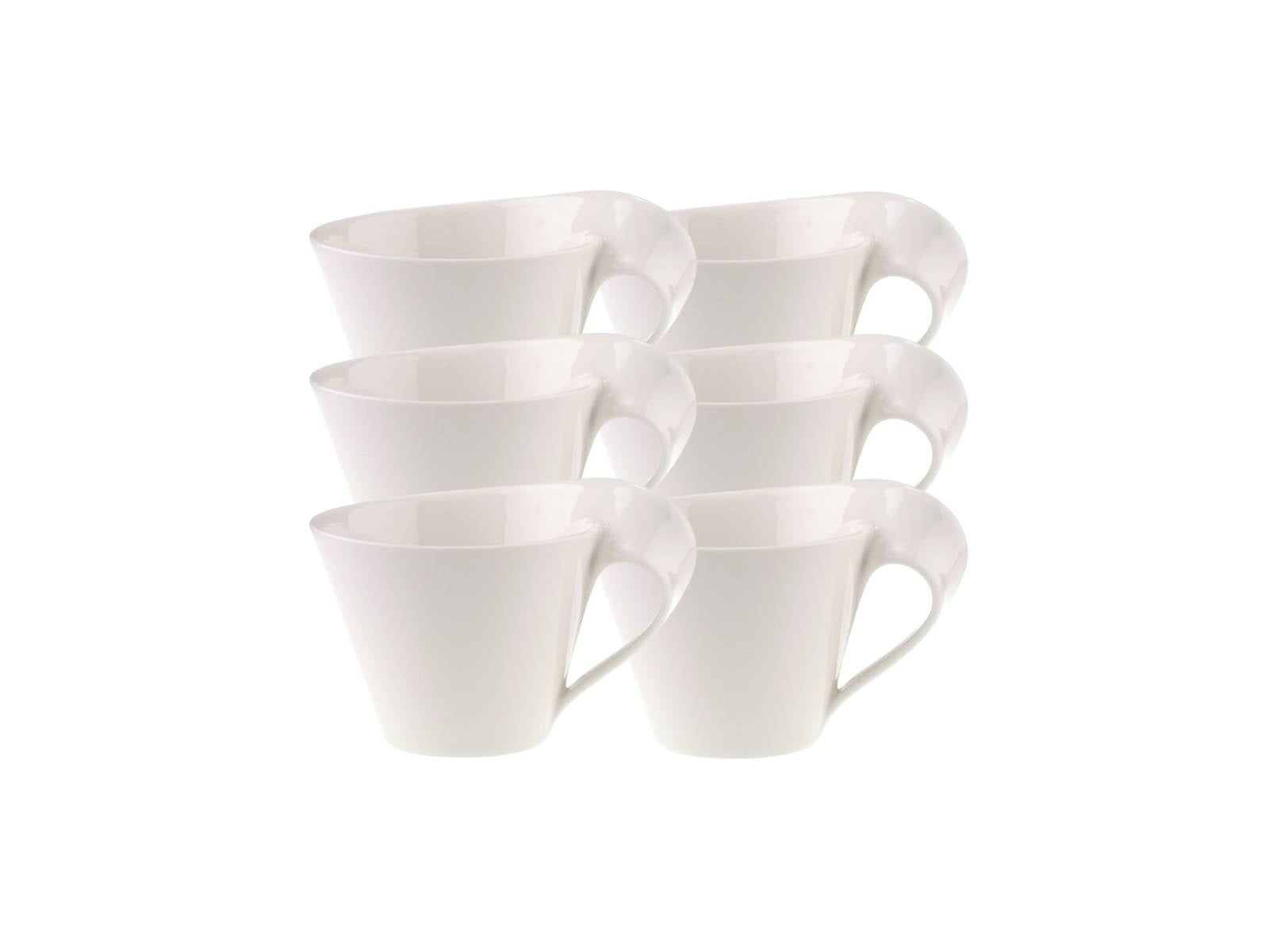 Villeroy & Boch New Wave Caffe Café au lait Obertasse 0,4 l Set6