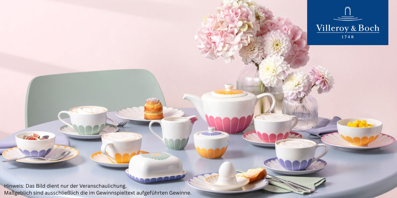 Villeroy & Boch Fleur Insta Gewinnspiel Bild
