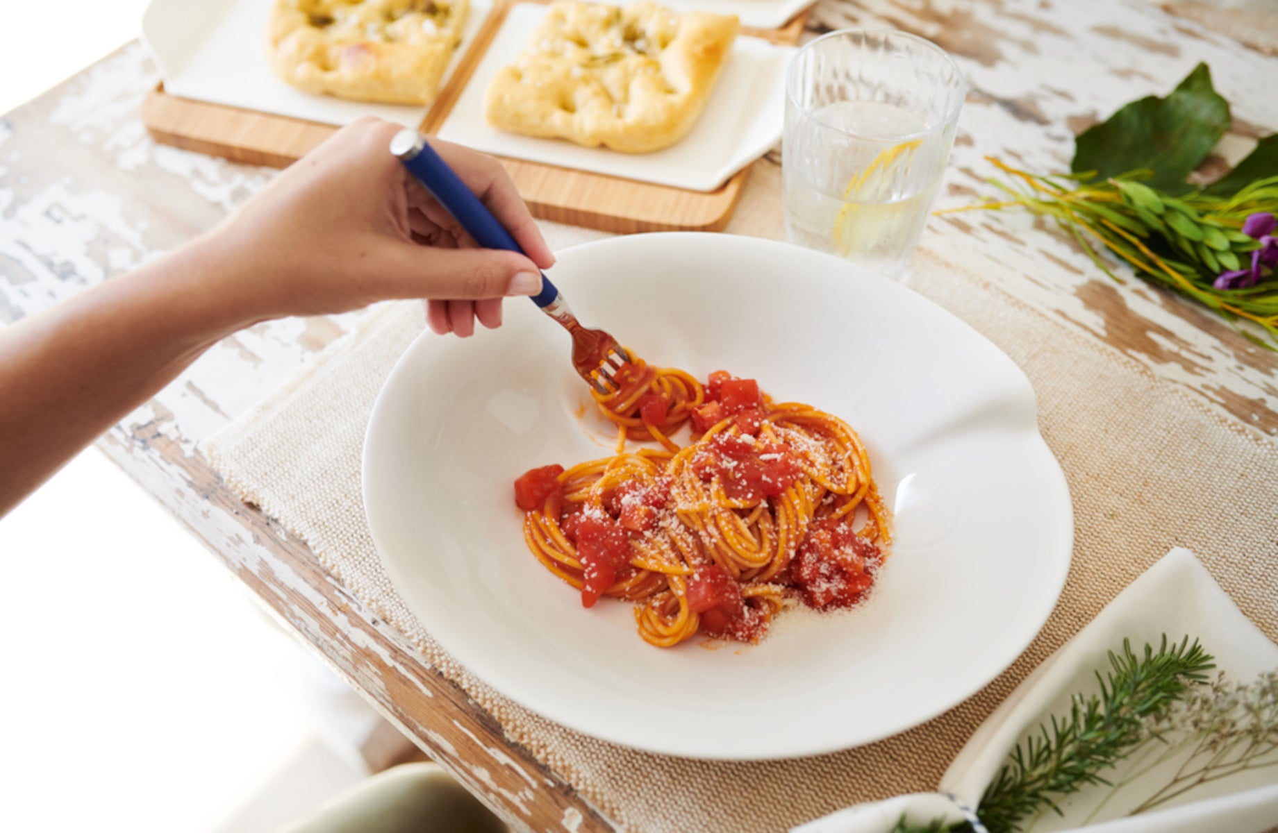 Villeroy & Boch Pasta Passion Spaghetti-Teller Set 2 Stück Lifestyle 2