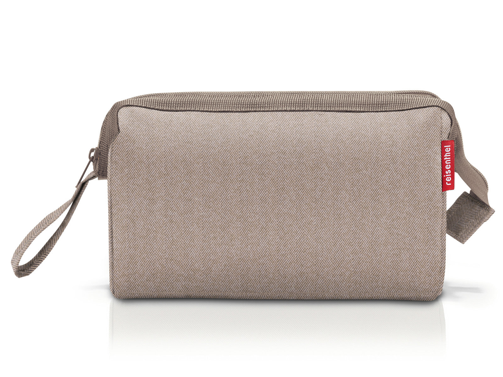 reisenthel travelcosmetic herringbone mokka Freisteller 1