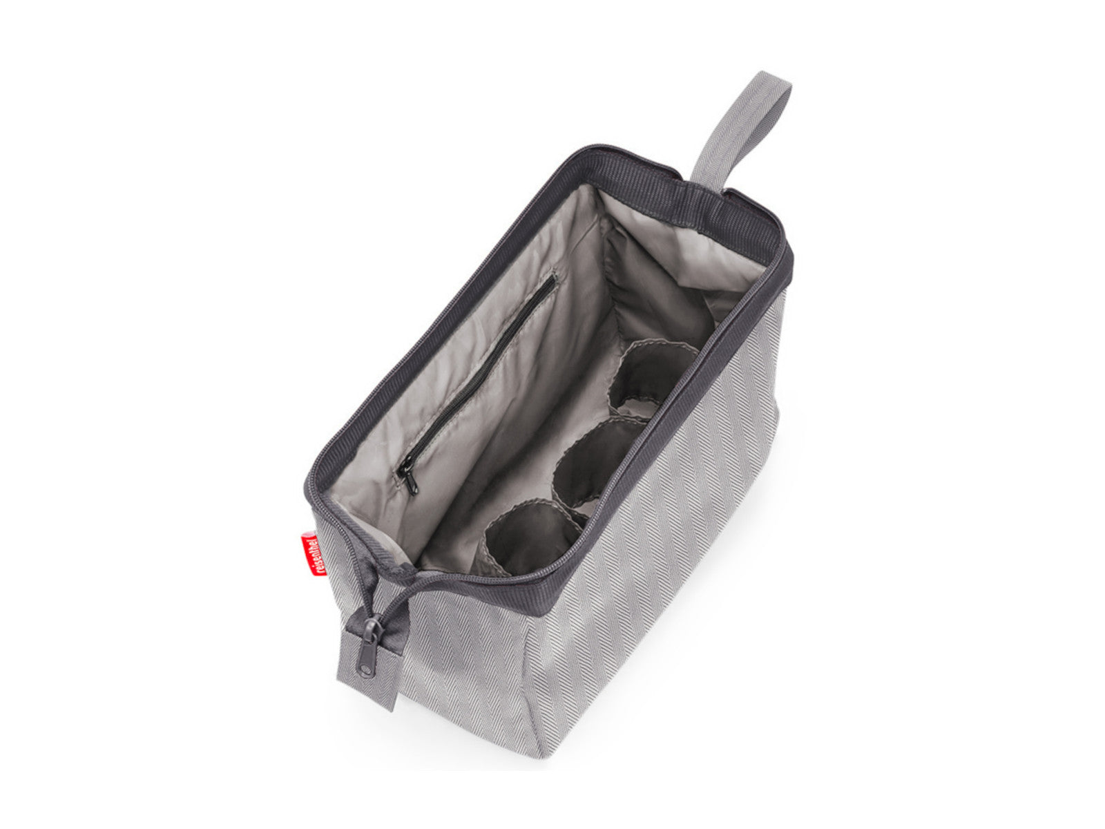 reisenthel travelcosmetic herringbone grey Freisteller 3