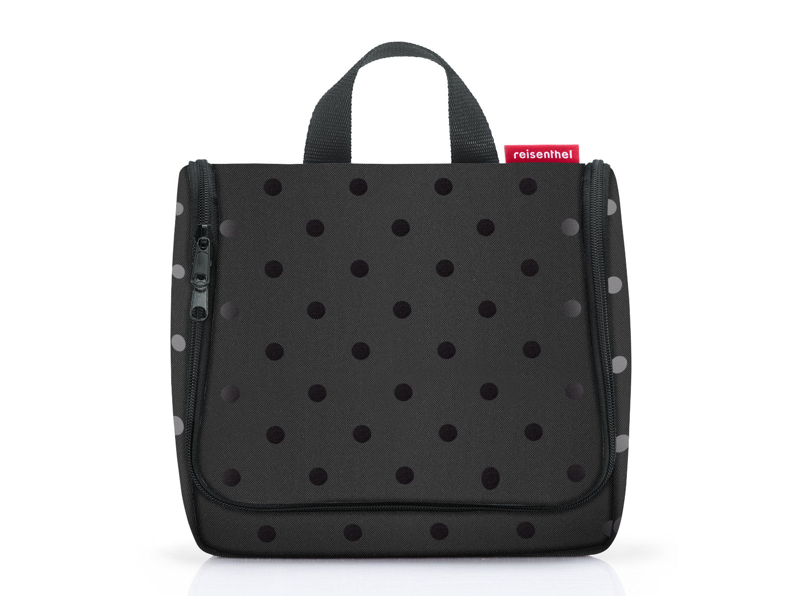 reisenthel toiletbag glossy dots black Freisteller 1
