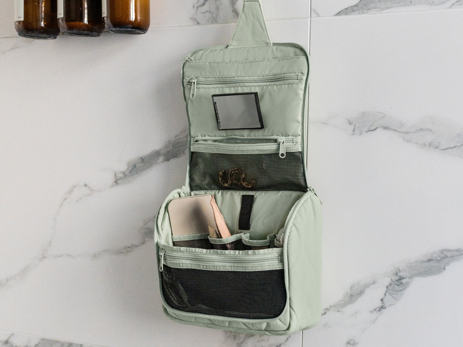 reisenthel toiletbag XL puffer iced matcha - Produktbild 6