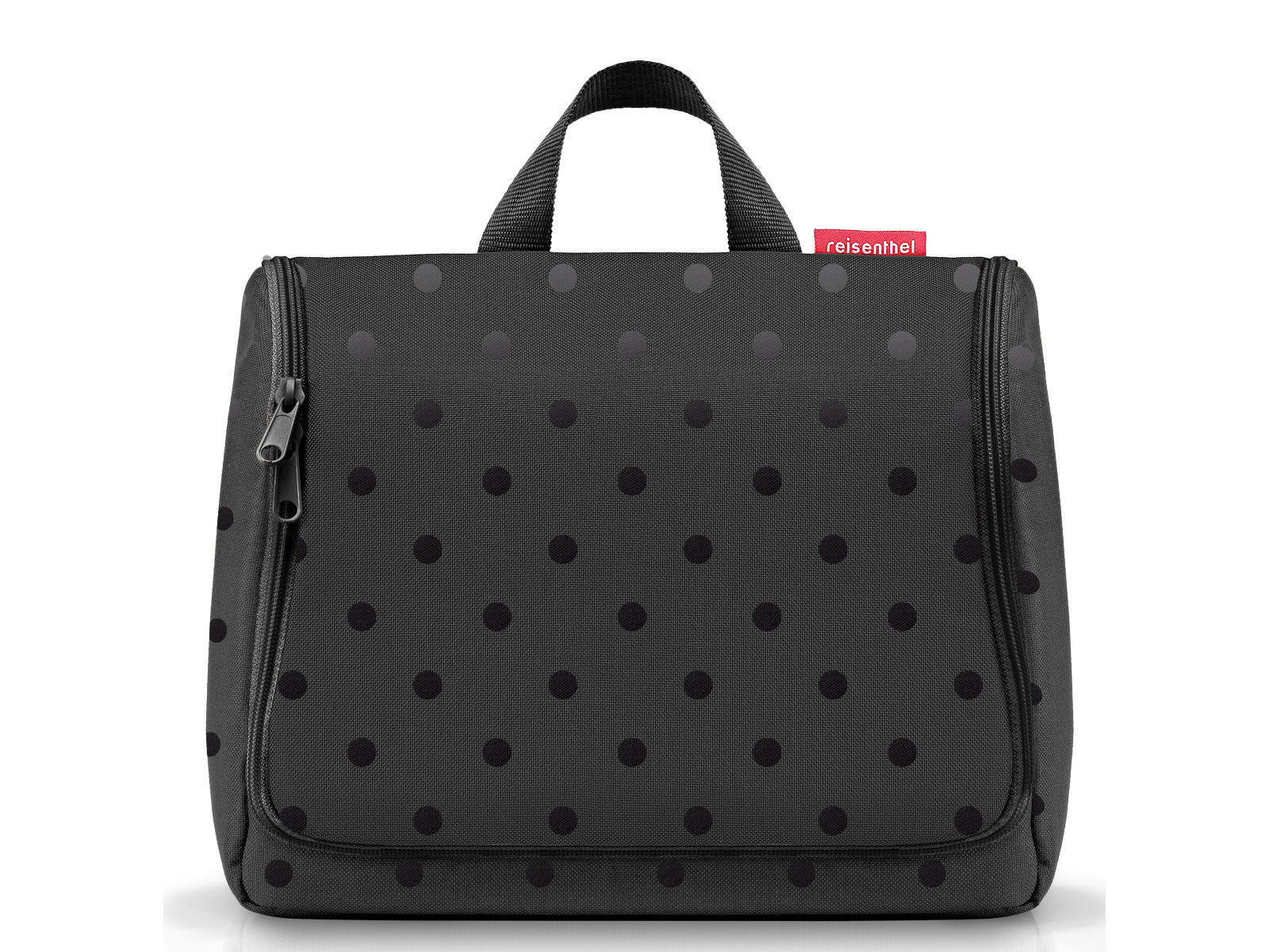 reisenthel toiletbag XL glossy dots black Freisteller 1