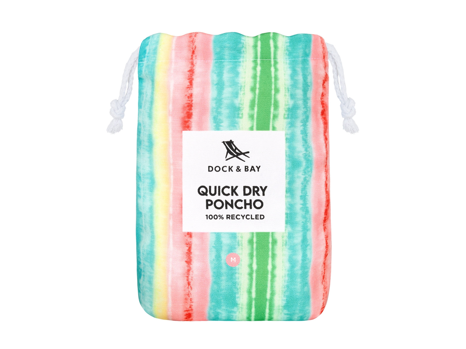 Dock & Bay Erwachsenen-Badeponcho M Watermelon Sugar 99x70cm - Produktbild 2