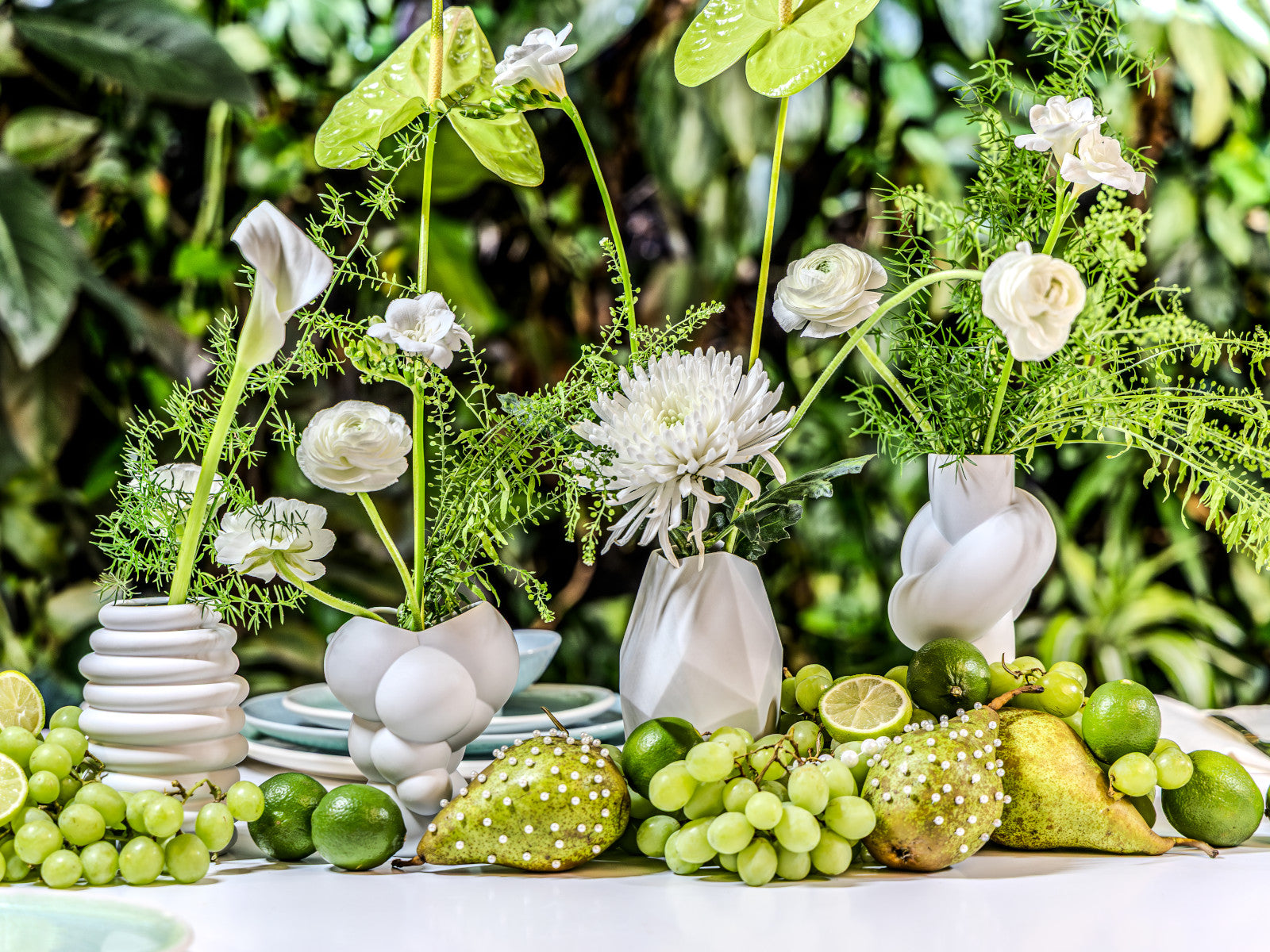 Rosenthal Surface Weiss matt Vase 14 cm Lifestyle 2