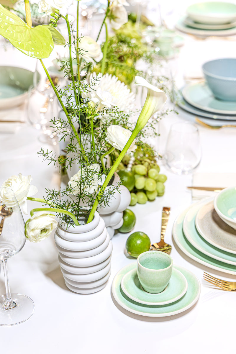 Rosenthal Hop Weiss matt Vase 14 cm – Tischideen & Ambiente