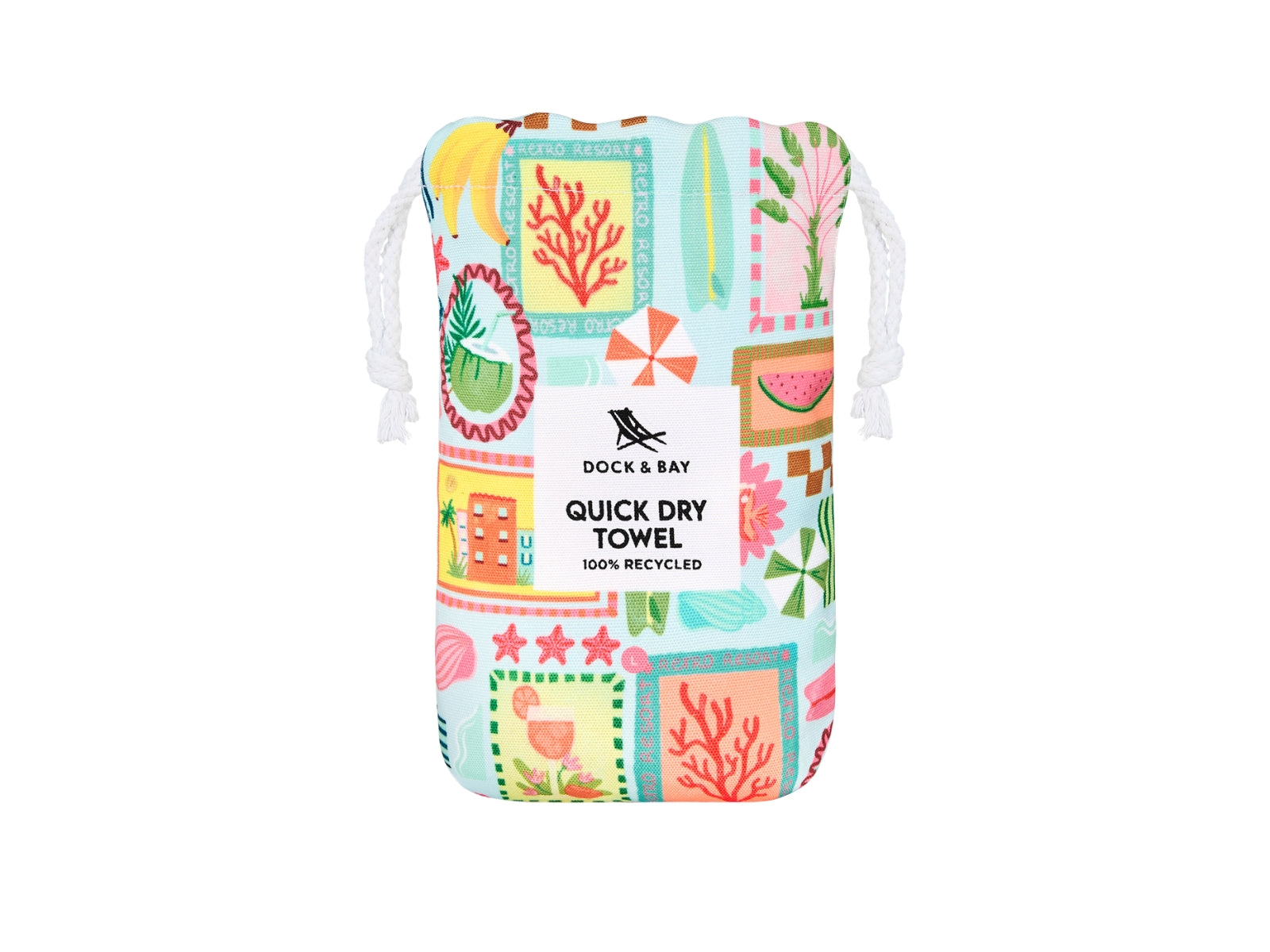 Dock & Bay Beach Towel L Wish You Were Here 160x90cm - Produktbild 3