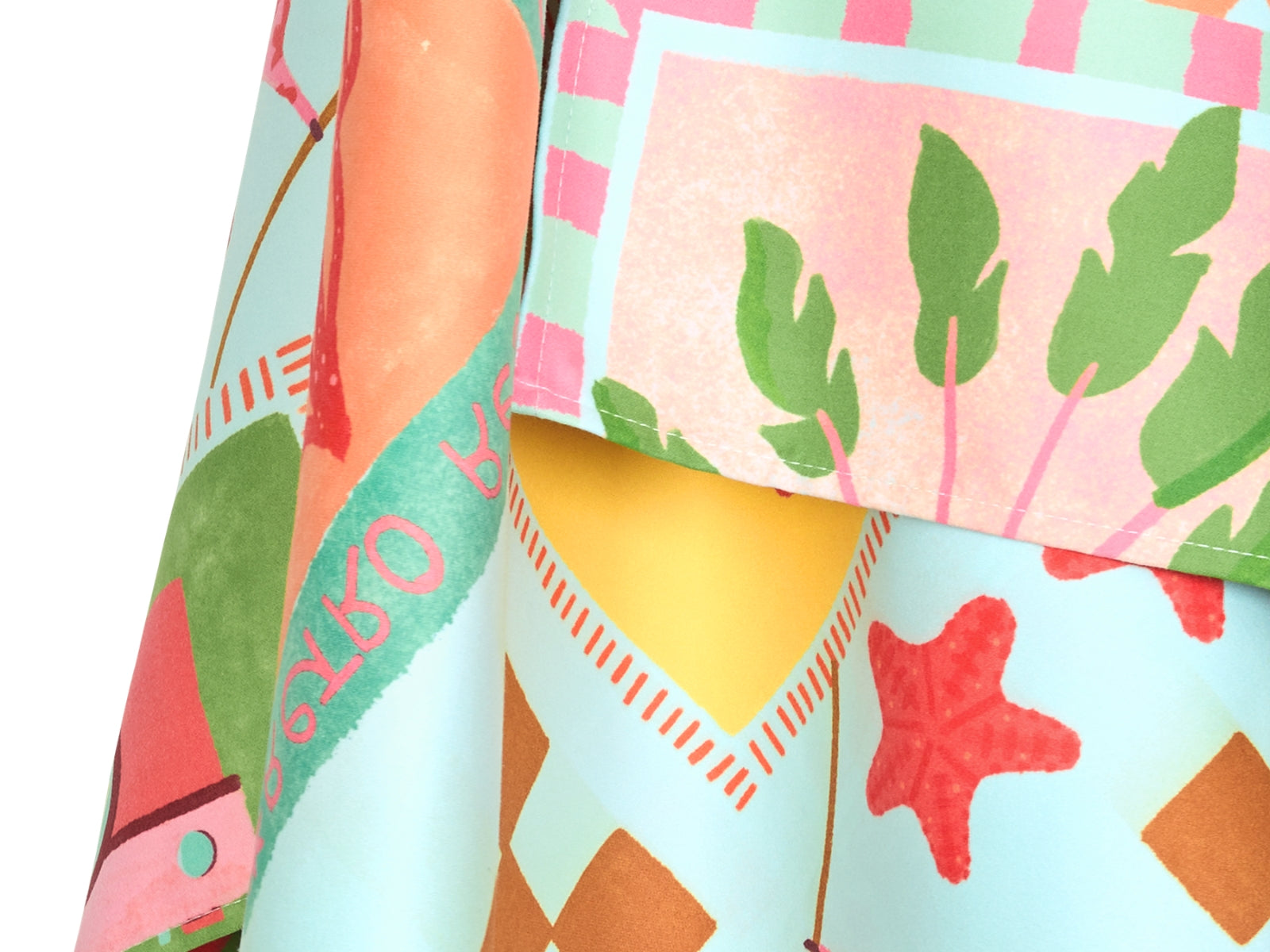 Dock & Bay Beach Towel L Wish You Were Here 160x90cm - Produktbild 6