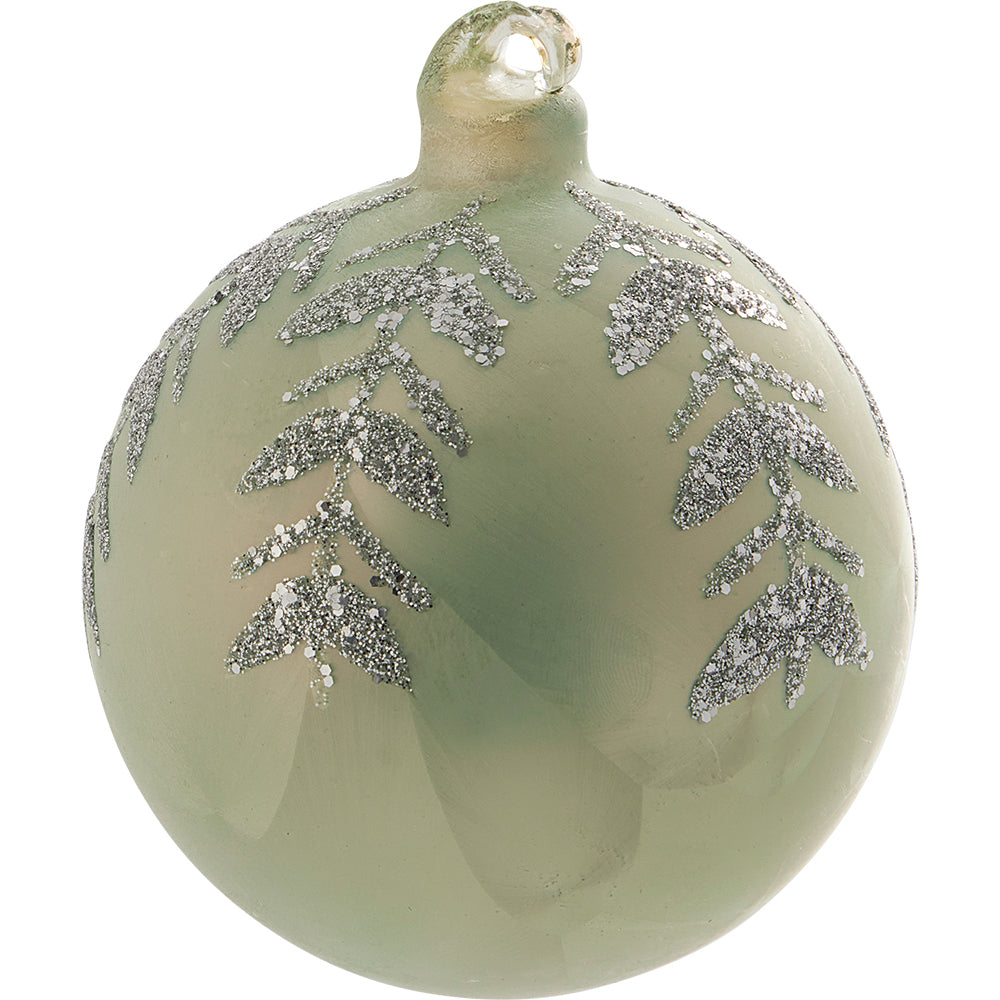 Greengate Inge-Marie Weihnachtskugel mint 8cm – Tischideen & Ambiente