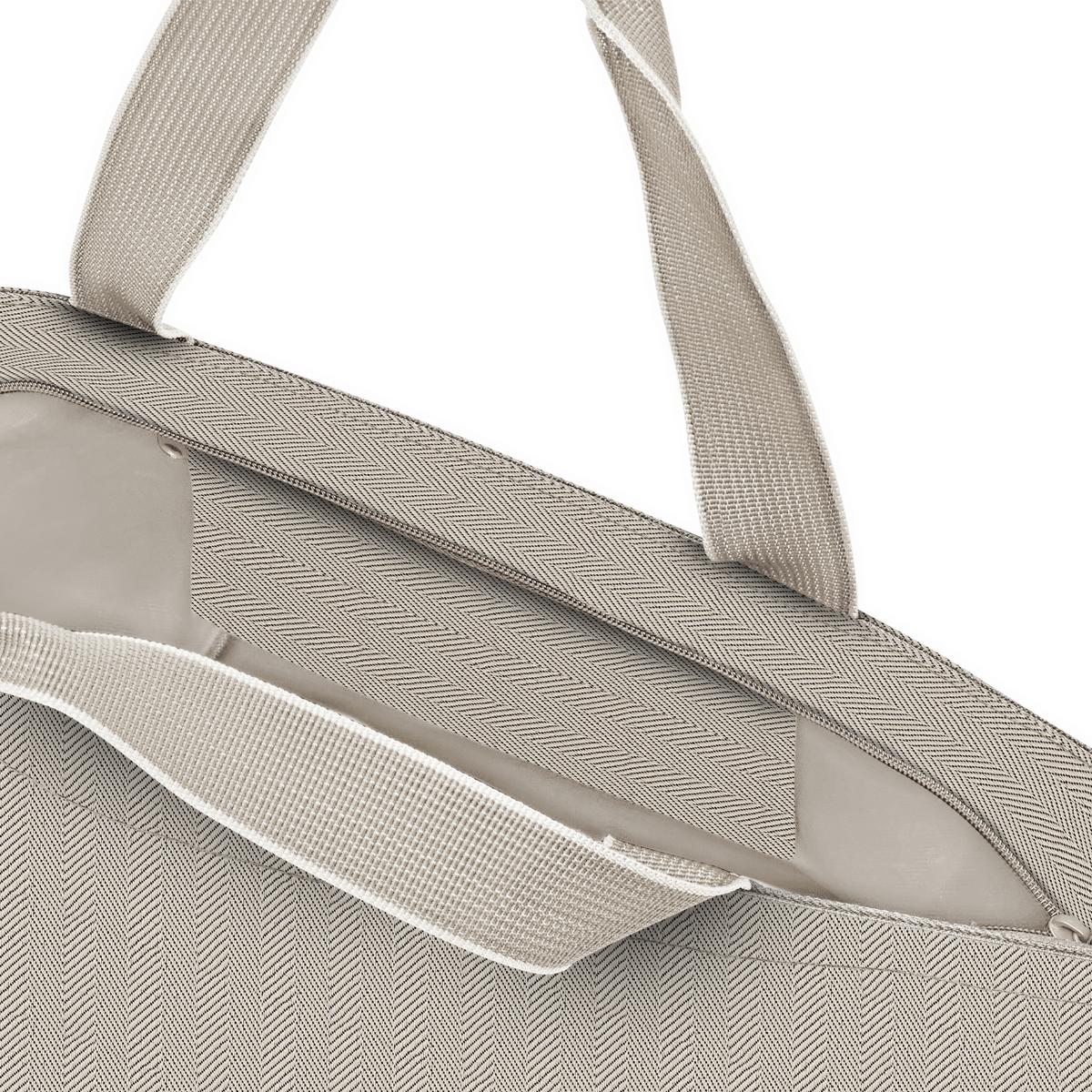 reisenthel shopper M herringbone sand - Produktbild 3