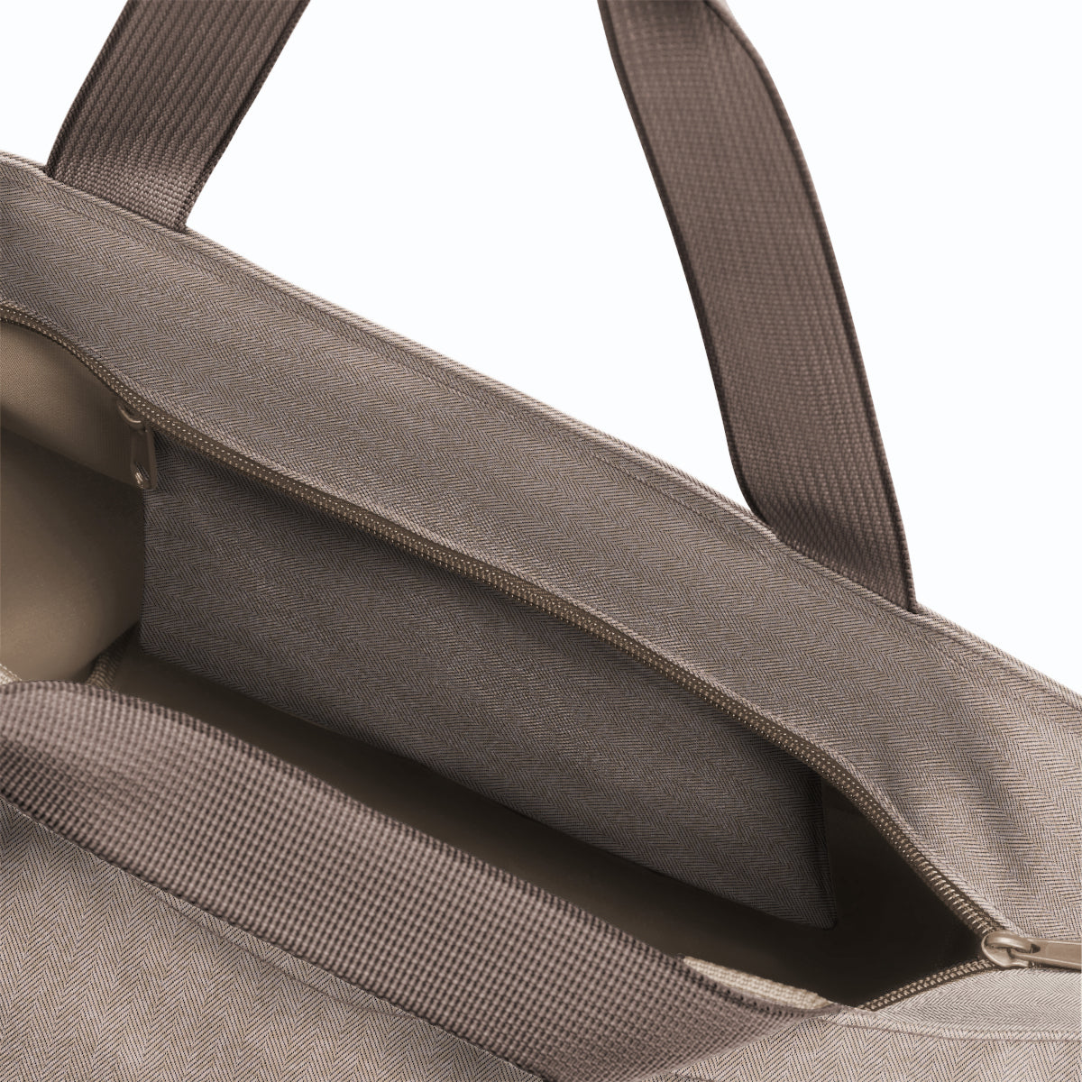 reisenthel shopper M herringbone mokka Freisteller 3