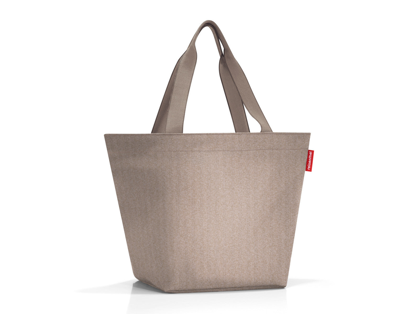 reisenthel shopper M herringbone mokka Freisteller 2
