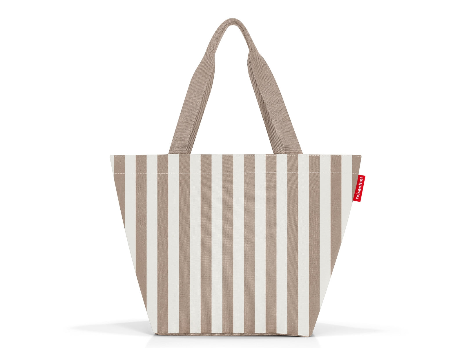 reisenthel shopper M summerstripes coffee Freisteller 1