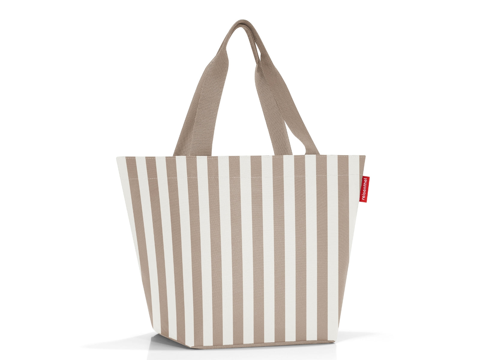 reisenthel shopper M summerstripes coffee Freisteller 2