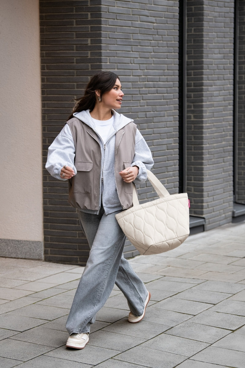 reisenthel shopper M puffer stone - Produktbild 7