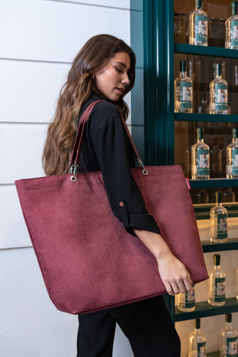 reisenthel shopper XL twist maroon Lifestyle 3